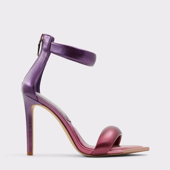 NEW ALDO HEEL SANDALS SZ 5 - Picture 4 of 6